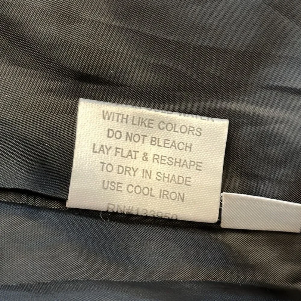 Saga women’s black ruffle jacket size 1 - Picture 8 of 15